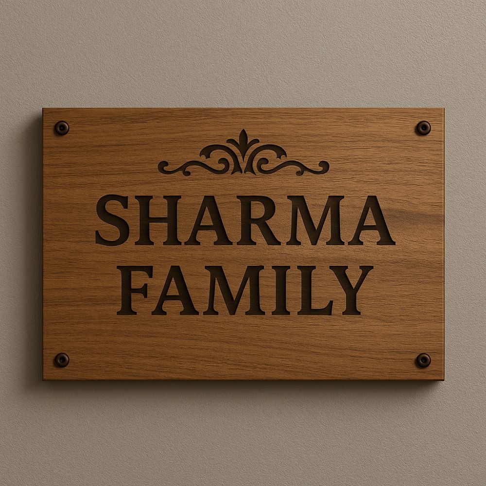 Engraved Nameplate